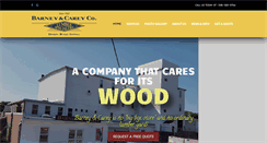 Desktop Screenshot of barneyandcareylumber.com